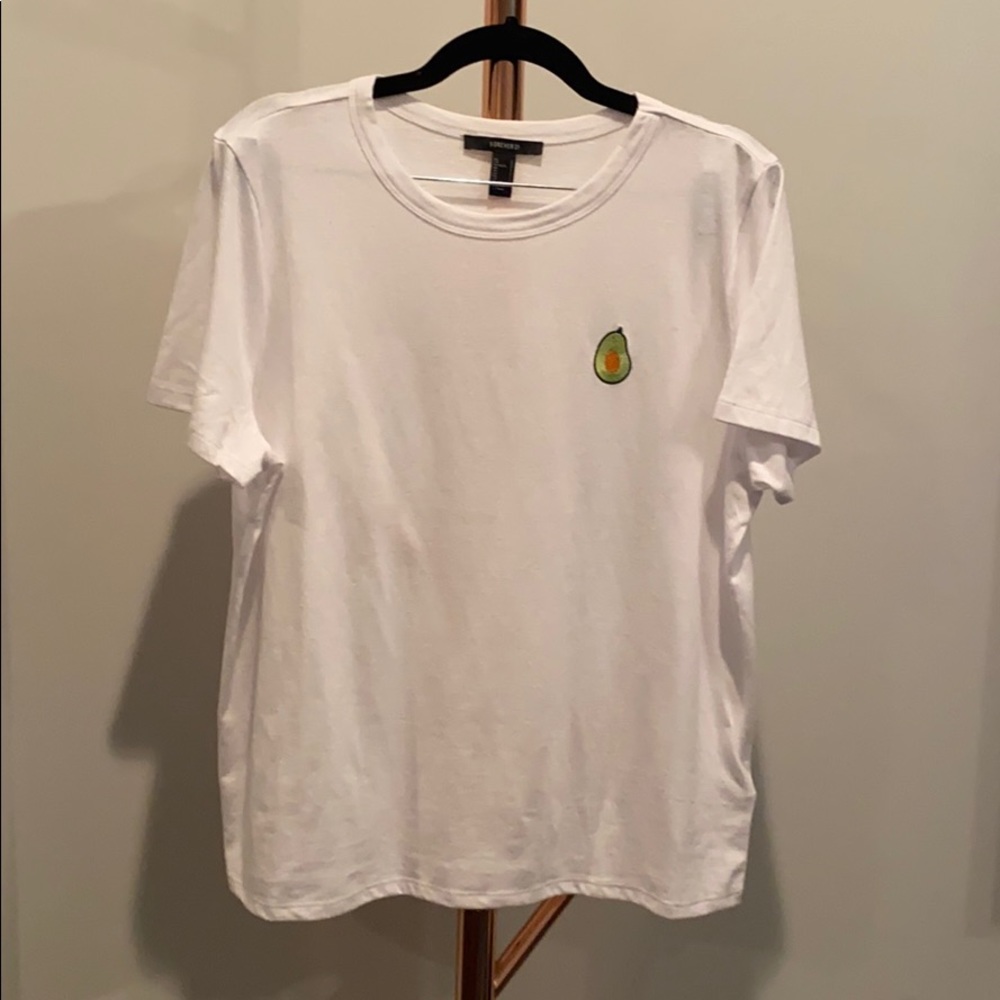 NWOT Forever 21 embroidered avocado tee ๐ฅ ๐ - Picture 6 of 9